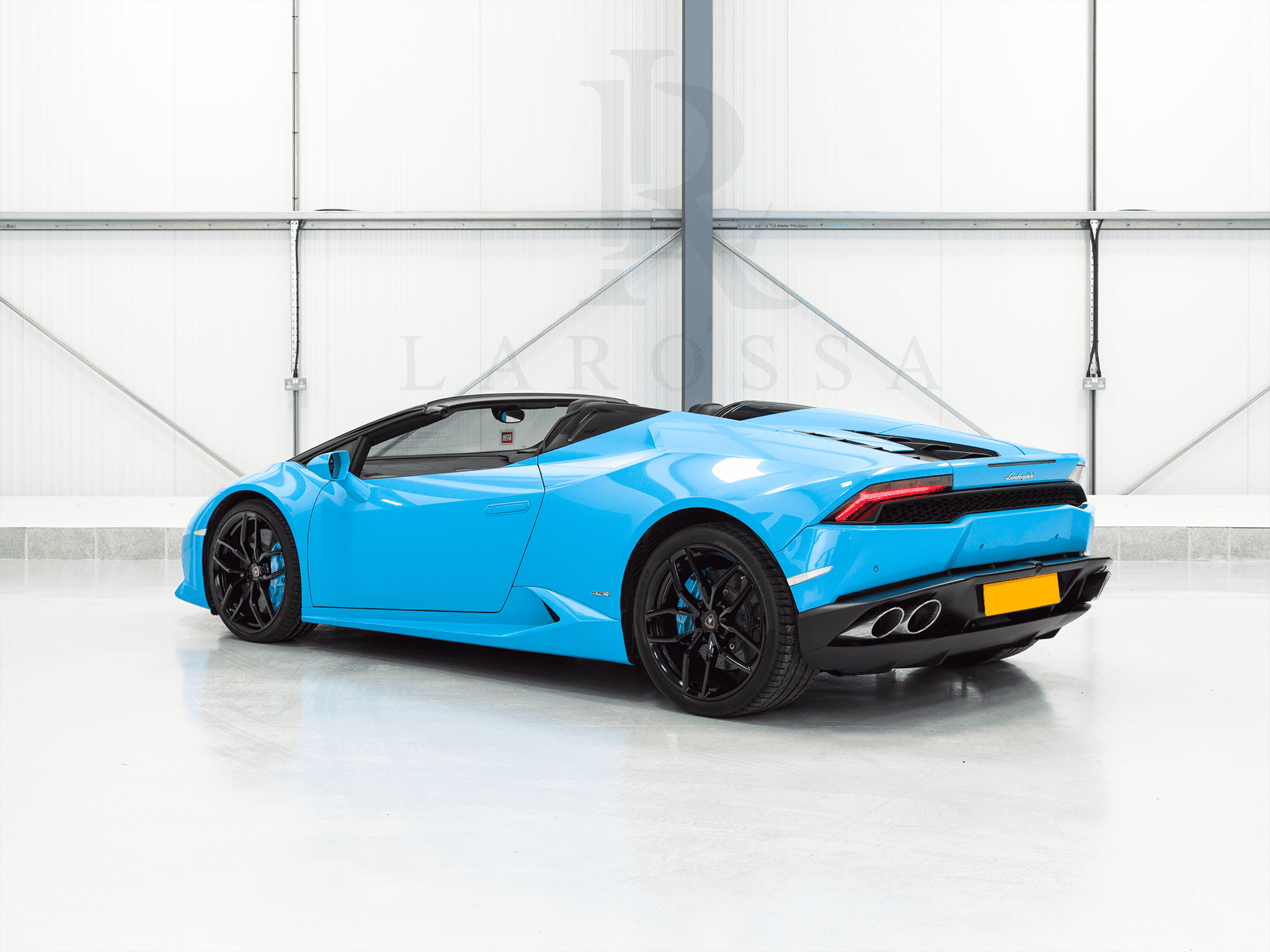 Lamborghini Huracan Roadster Blue